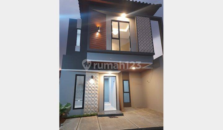 Rumah Tropical Akses 2 Mobil Persis Nempel Jalan Raya 2