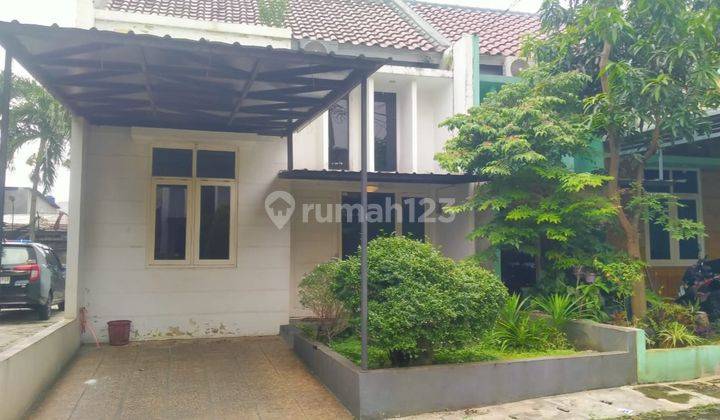 RUMAH LUAS, MURAH, SEMI FURNISHED 7 MENIT LRT HARJAMUKTI. LOKASI RADAR AURI, DEPOK 1