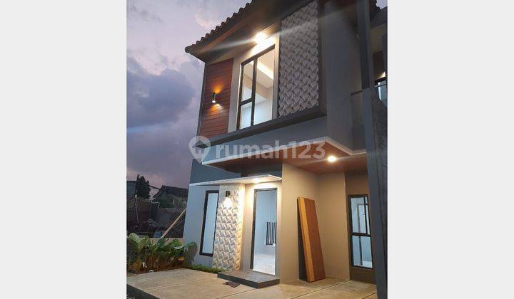 Rumah Tropical Akses 2 Mobil Persis Nempel Jalan Raya 1