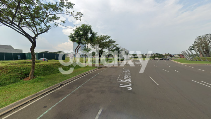 Tanah di Jalan Scientia Boulevard Gading Serpong Blok H