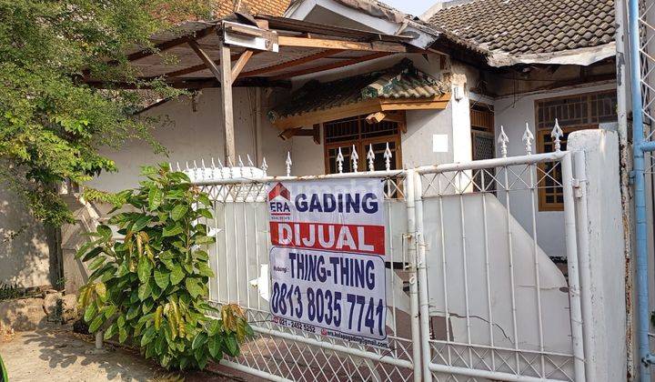 Paling Murah Dijual Cepat Turun Harga Rumah Hitung Tanah di Gading Griya Lestari , Bisa Nego 1