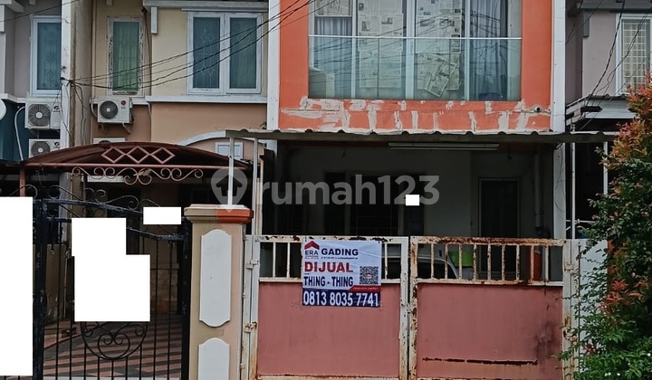 Murah !! Dijual Rumah Minimalis 4X20 Sudah Renovasi di Gading Arcadia Hadap Barat Jalan 3 Mobil 2