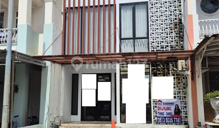 Cheap!! For Sale Ex-Office House 6X23 Skewer Street 3 Cars in Bukit Gading Mediterania Facing Southeast