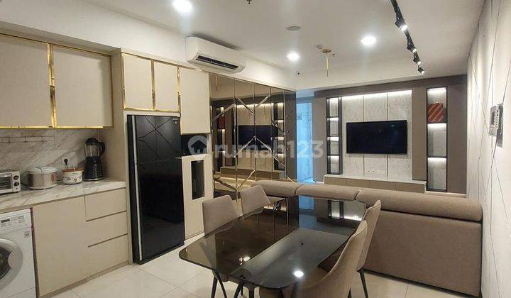 Dijual Cepat Apt. The Mansion Jasmine Aurora Lantai Rendah Full Furnish Siap Huni , Bisa Nego  1