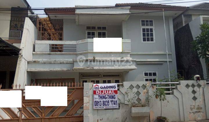 Dijual Cepat Turun Harga Rumah Tua Siap Huni Jalan 2 Mobil di Janur Indah , Bisa Nego  1