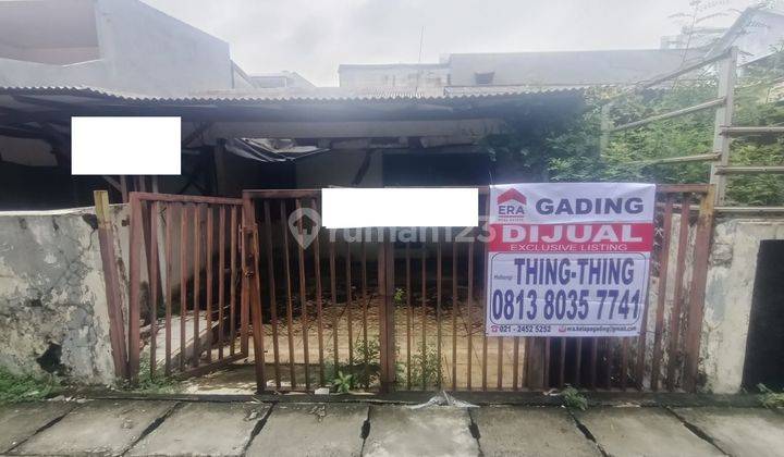 Dijual Cepat Rumah Tua Butuh Renovasi Exclusive Listing di Kelapa Gading , Harga Okeeeee 1