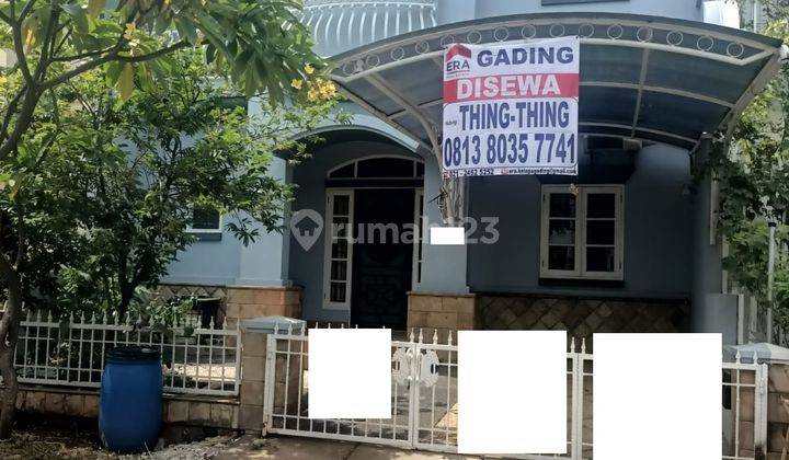 Disewakan Rumah Siap Huni  Gading pelangi Residence , Bisa Nego  1