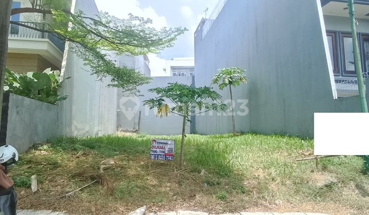 Murah !! Dijual Kavling Siap Pakai 10x24,5 Hadap Timur di Jl. Pelangi Raya Gading Residence
