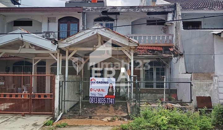 Murah !! Dijual Rumah Standart 6x20 Butuh Renovasi di Kelapa Puan Hadap Utara 