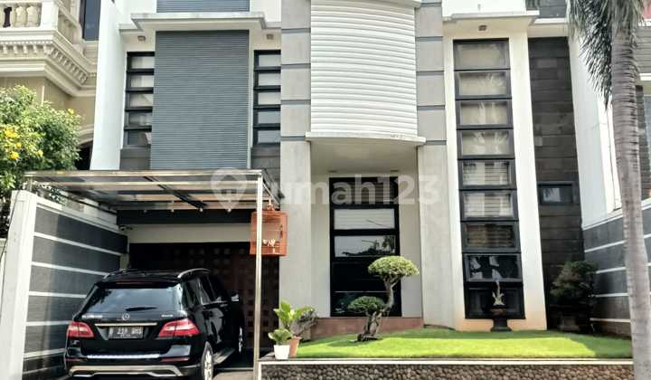 Murah !! Dijual !! Rumah Siap Huni Luas 260 di Bukit Gading Mediterania Hadap Timur Tenggara