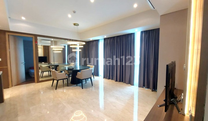 Murah !! Disewakan Apt. Holland Village Luas 126 Lantai Tinggi Siap Huni Full Furnish 2