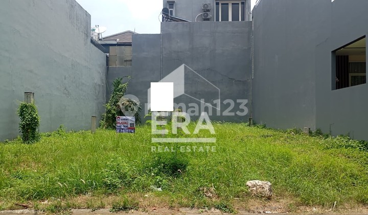 Murah !! Dijual Kavling Luas 204 Jalan 3 Mobil di Pelangi Gading Residence Hadap Barat