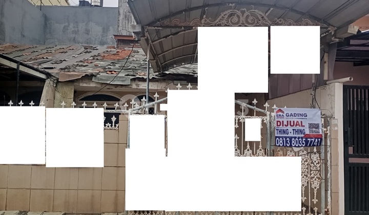 Cheap !! For Sale !! Empty Old House 6x16 in Sunter Indah, Negotiable