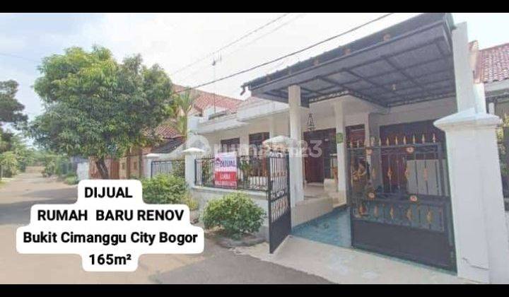 Dijual Rumah Baru Renov Cimanggu Dekat Tol Bogor 1