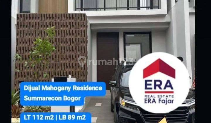 Dijual Rumah Dekat Gerbang Mahogany Residence Summarecon Bogor  1