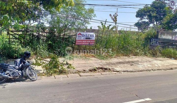 TANAH DISEWA PINGGIR JALAN DEKAT TOL BOGOR