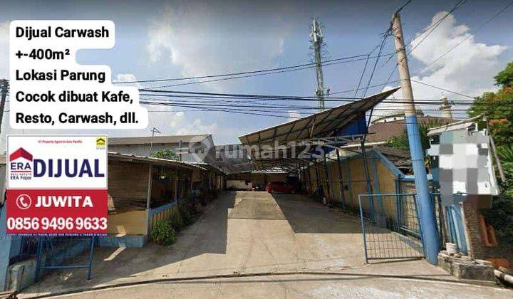 DIJUAL TANAH plus TEMPAT USAHA DI PARUNG SHM DI TANGAN 2