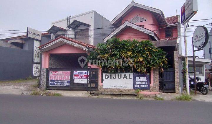 RUMAH SIAP RENOV PINGGIR JALAN CIMANGGU BOGOR 1