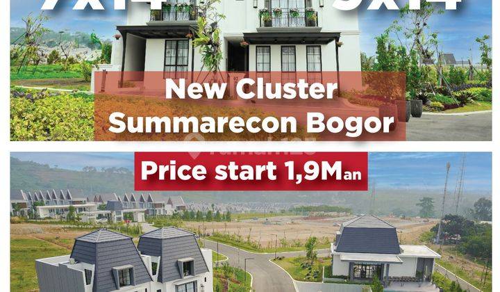 Dijual Cluster Ebony Baru Di Summarecon Bogor 2