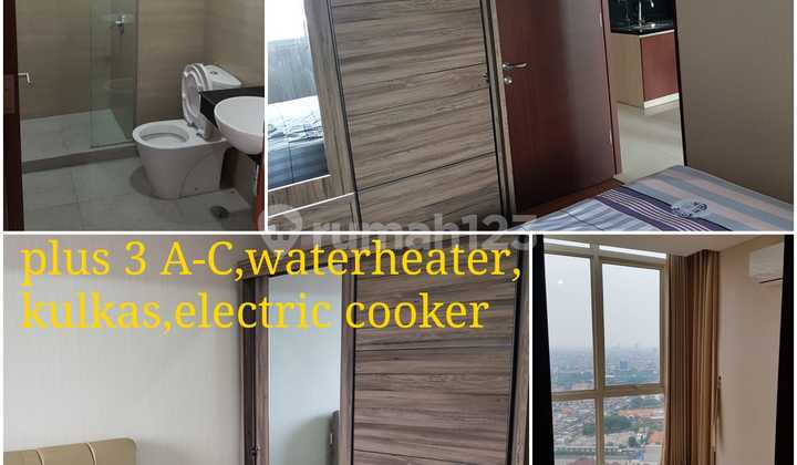 The Linden Tower, Siap Huni, Lt 47M2, View Kota, 2 BR, Dekat Mall 2