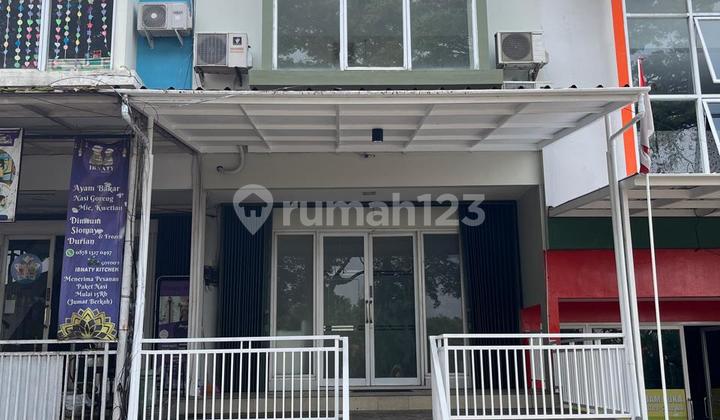 Two-story shop house in Citra Grand facing the road, negotiable price.