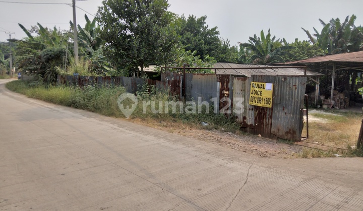Spacious land in Cileungsi Gandoang, suitable for warehouse or workshop, negotiable price.