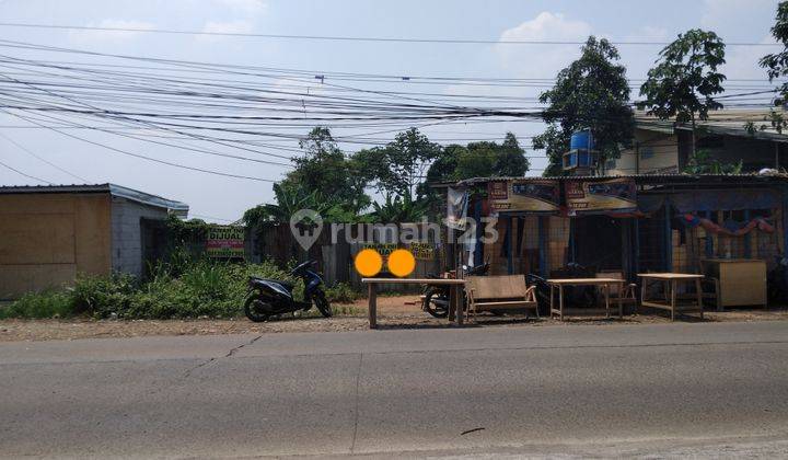 Tanah di pinggir jalan raya ciangsana nagrak dekat ke toll nagrak harga nego sampai deal 1