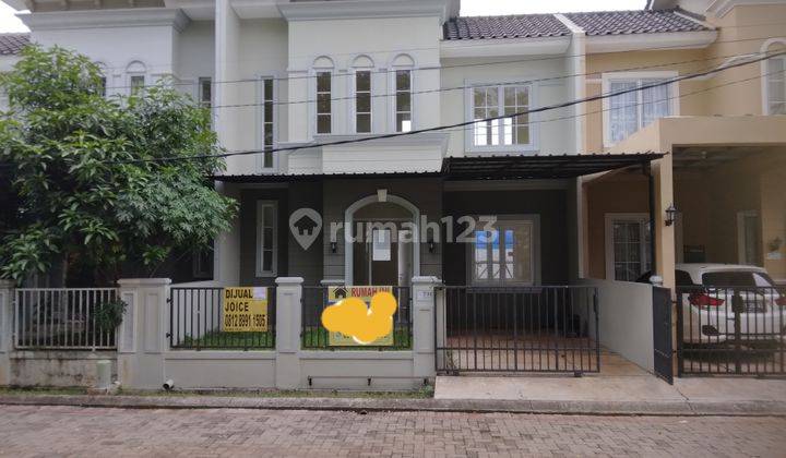 Rumah Cantik 2 lantai di Harvesh City siap huni depan taman harga nego 1