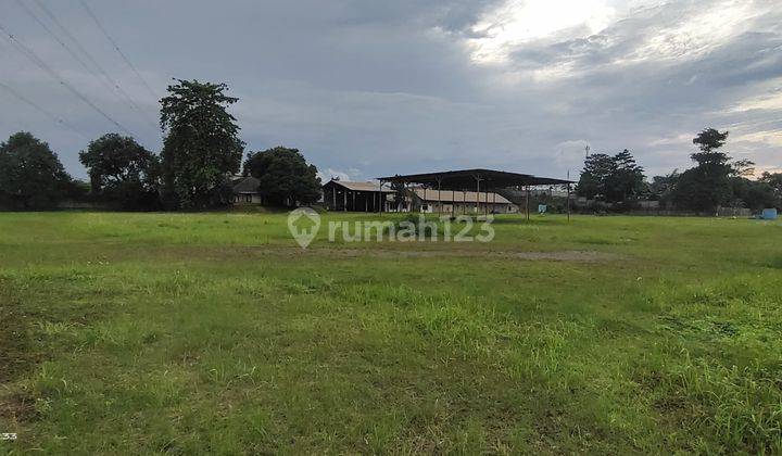 TANAH LUAS 2 HEKTAR DI NARAGONG PINGGIR JALAN BISA UNTUK PABRIK ATAUPUN GUDANG 1