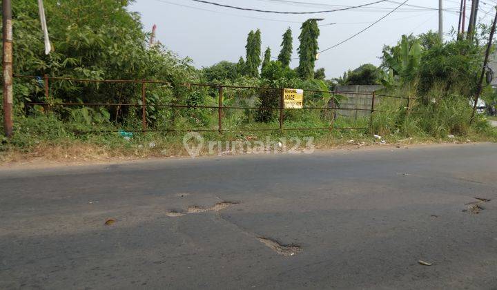 Tanah di pinggir jalan raya ciuncal cipecang cileungsi bisa untuk gudang ataupun workshop dan masuk kontener 40 fit 2