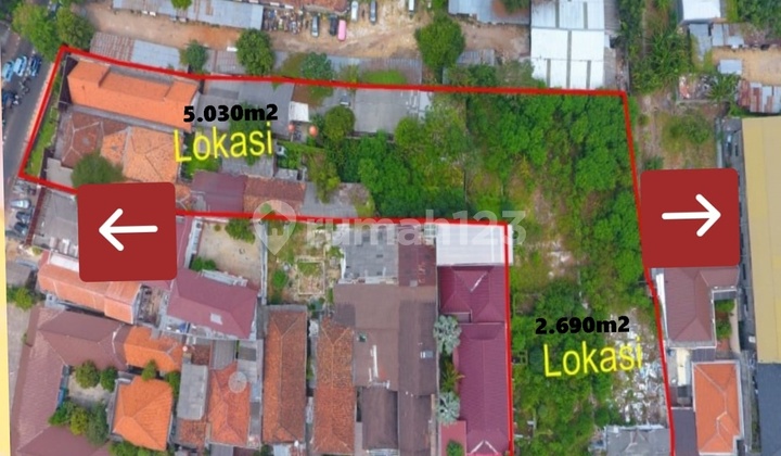  DIJUAL TANAH STRATEGIS DI PALMERAH UTARA, JAKARTA BARAT!  2