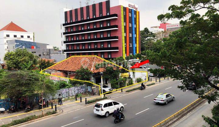 Dijual Tanah Komersial Luas 962m Kramat Raya - Jakarta Pusat 1