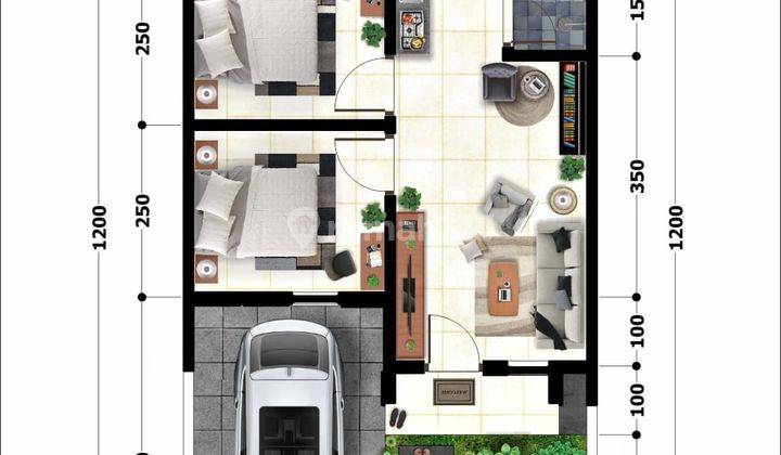 Promo Rumah Baru Lantai Granit 2