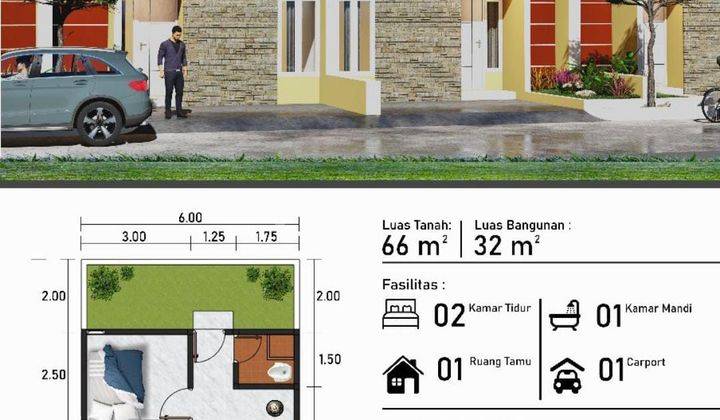 Rumah Subsidi Gresik Dekat Industri Di Jl. Raya Pangkah Desa Ketapanglor  2