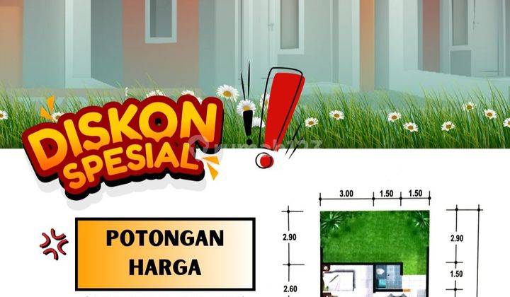 Rumah Subsidi Dekat Pasar Babat Di Perum Mutiara Citra Residence 2