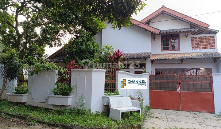 Rumah siap huni depan jalan, lokasi strategis, rumah di pamulang, es 1