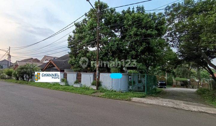 Rumah siap huni depan jalan, lokasi strategis, rumah di pamulang, es 2