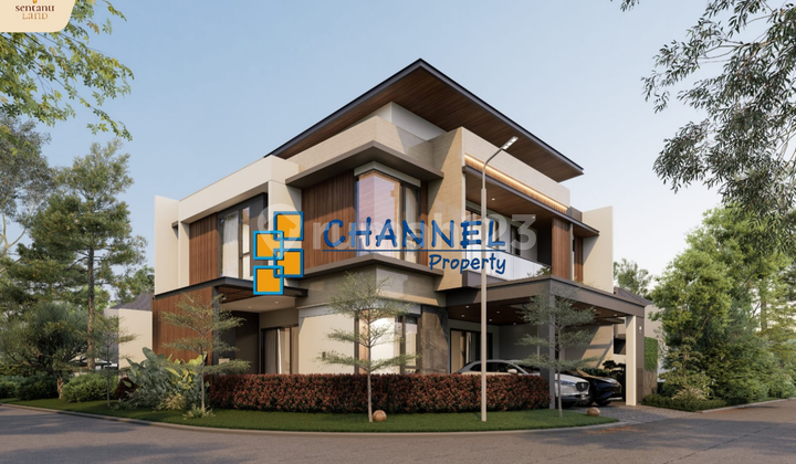 Jual Rumah New Brand Lokasi Premium Dekat Tol Delatinos BSD, An