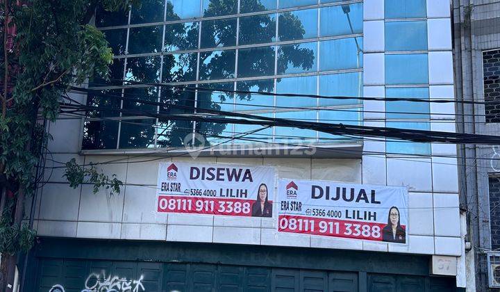 Gedung Perkantoran Jalan Cideng Barat 3lantai Jakarta Pusat 1