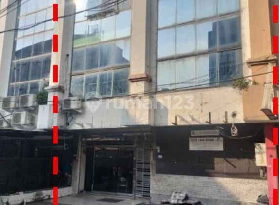 Dijual Ruko 4 Lantai di Senen Jakarta Pusat