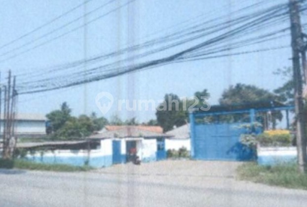 For Auction Warehouse Land Area 48464 M2 Strategic Location in Legok Tangerang