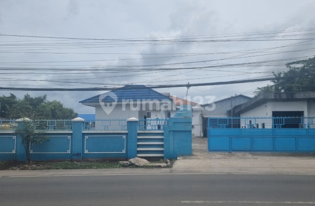 Dijual Lelang Pabrik Lt 3342 M2 Strategis di Serang Banten