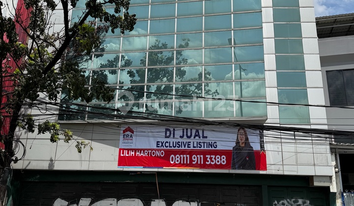 Gedung Perkantoran Jalan Cideng Barat 3Lantai Jakarta Pusat