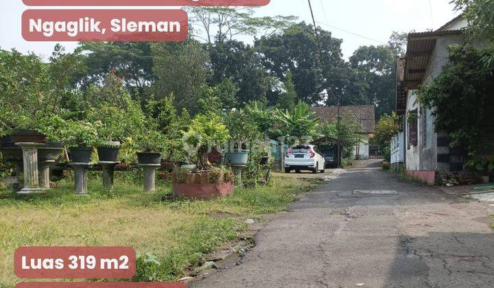 Tanah Bagus di Sleman Barat Merapi View Luasan 319 M2  1
