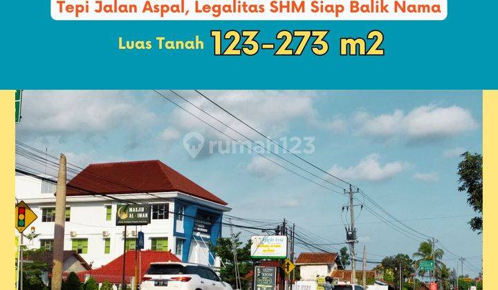 Area Wates Kota, Tanah Jogja Dijual, Siap Ajb 2