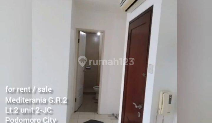 Sewa Apartemen Mediterania Garden 2 Tower Jasmine Unfurnished 1