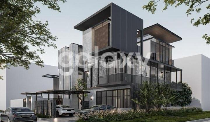 Rumah Citraland Surabaya 3 Lantai Hadap Utara Lokasi Strategis 1