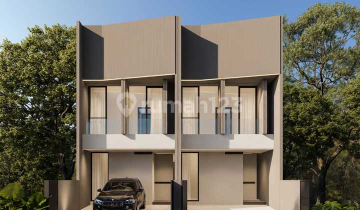 Rumah Graha Green Garden Surabaya 2 Lantai Hadap Selatan