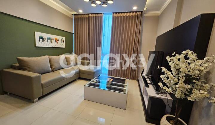 Apartemen Ciputra World Surabaya Tower Via Lantai 36 Hadap Selatan Full Furnish 2