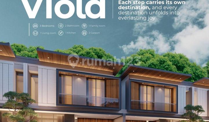 Tuparev Townhouse 5 Menit Dari Grage-Csb Mall Mewah Elit Harga Terjangkau